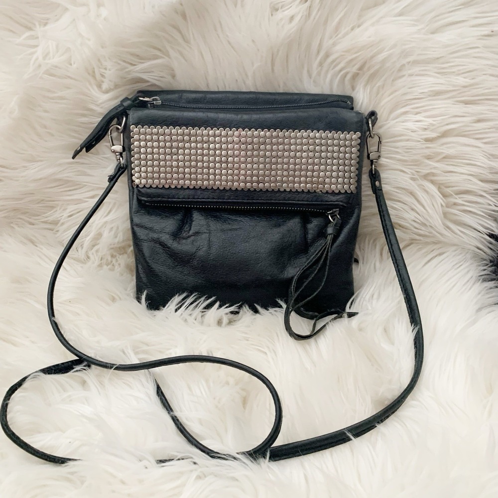 The Sak Fold Over Crossbody Bag Studded Purse‎